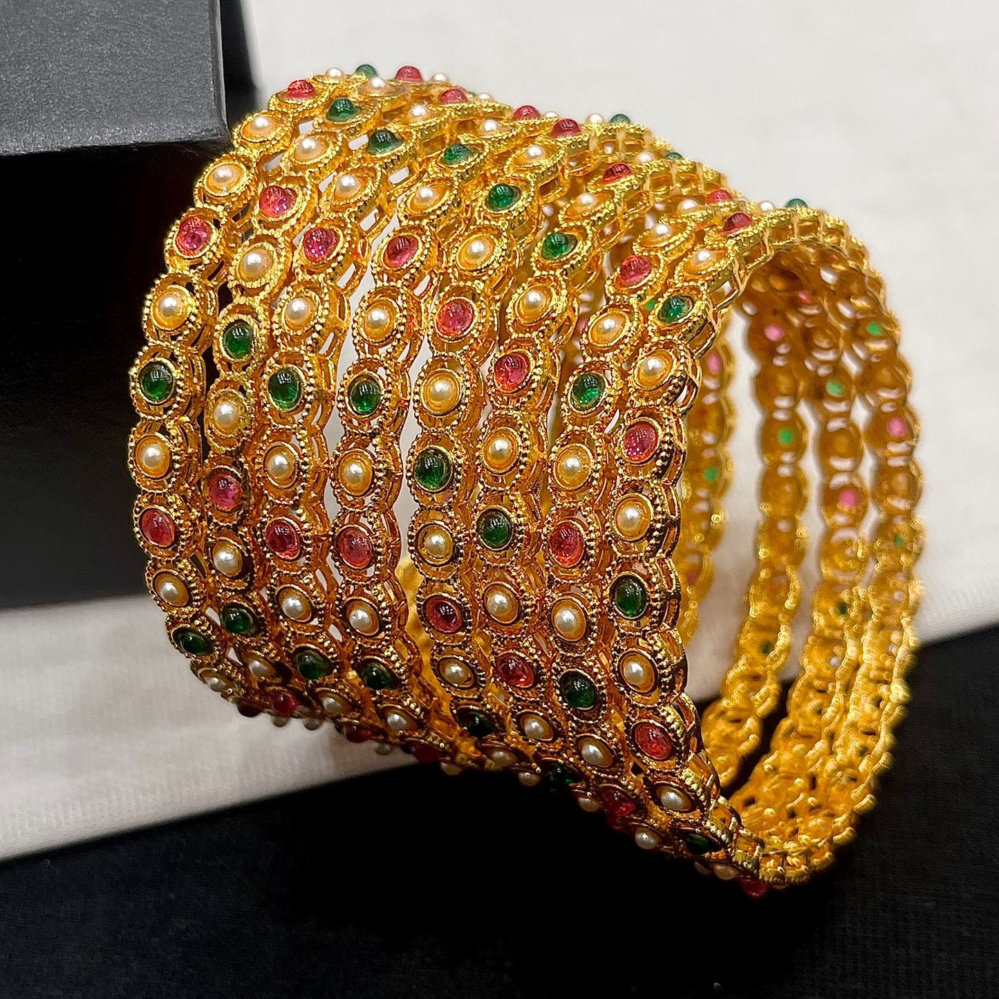 INDIAN RAJWARI BANGLE GOLD