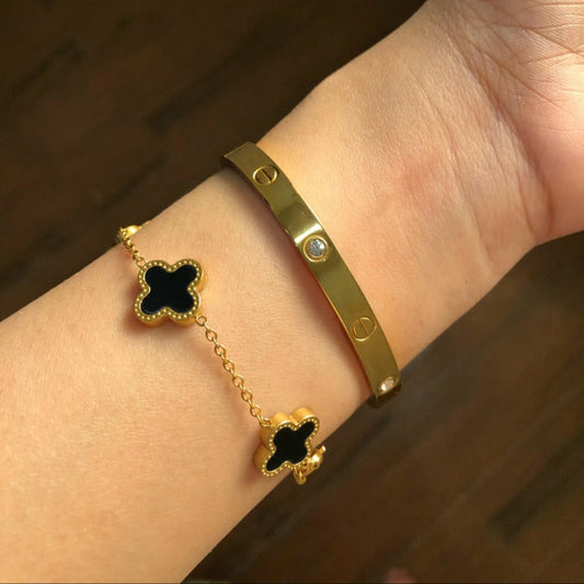 Elegant Bangle & Bracelet Set