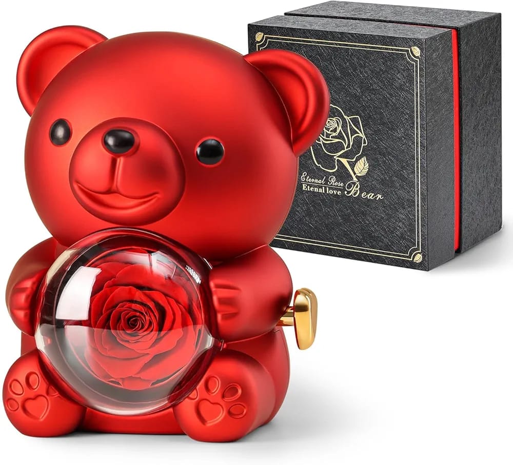 Promise Teddy Bear + Adjustable Heart Ring (Gift Bag)💖