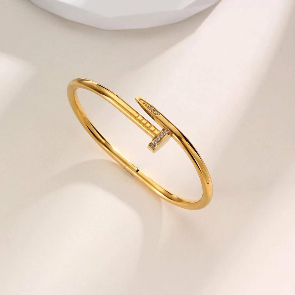 Cartier Nail Bangle With Stones (Gift Packaging) 💖