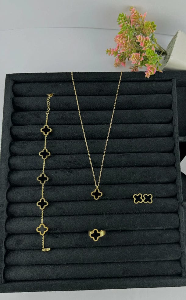 Black Clover Complete Jewelry Set (Gift Packaging)💖